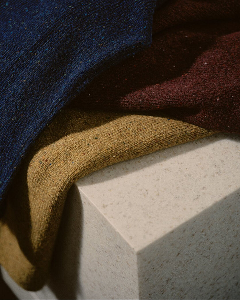 Zoomed image on knits