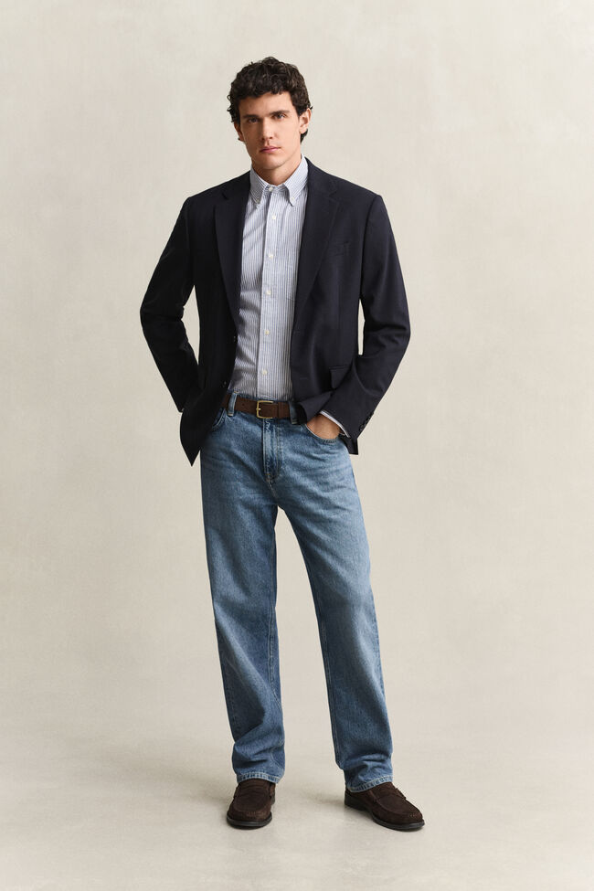 Banker Stripe Classic Oxford Shirt
