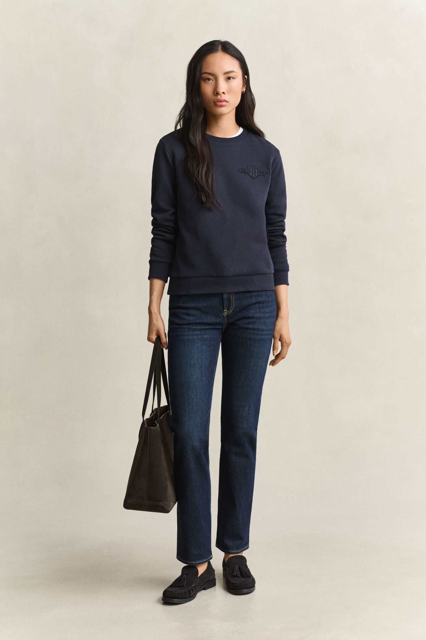 Tonal Shield Sweatshirt