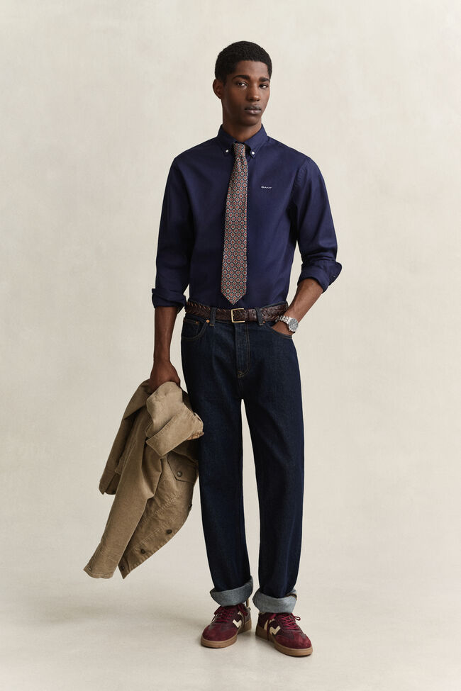 Regular Fit Pinpoint Oxford Shirt