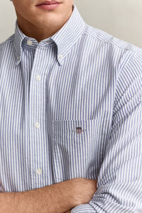 Banker Stripe Classic Oxford Shirt