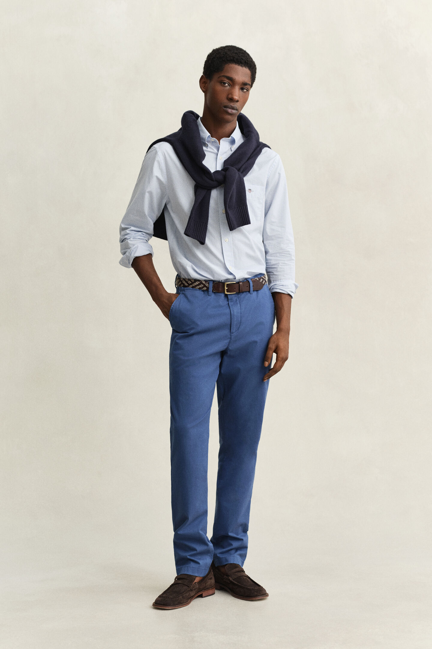 Gingham Classic Poplin Shirt