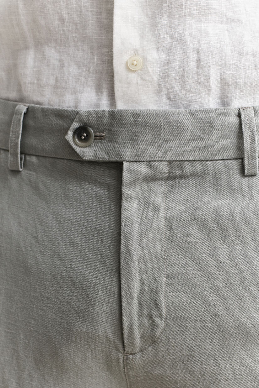 Lyocell Linen Suit Pants