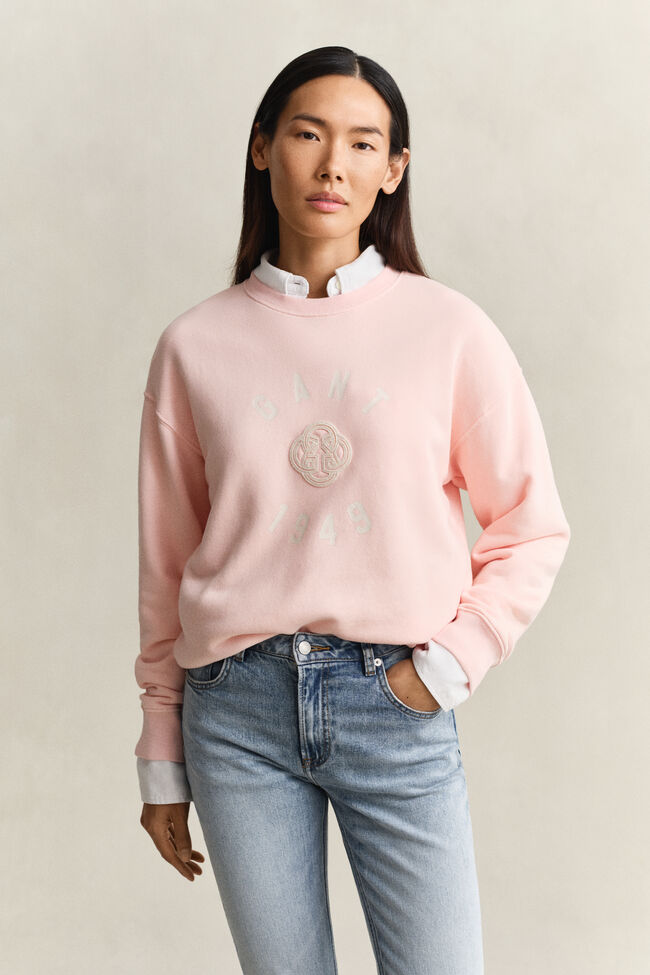 Graphic Crew Neck Sweatshirt