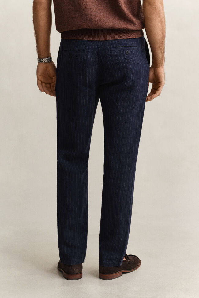 Striped Linen Pants