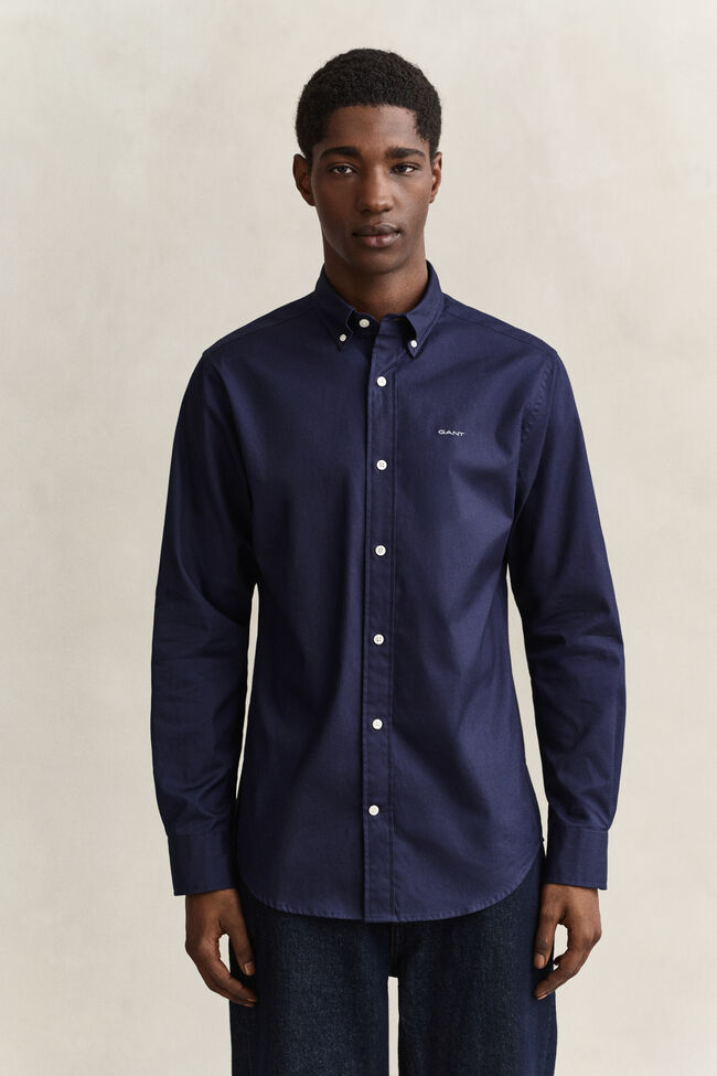 Regular Fit Pinpoint Oxford Shirt