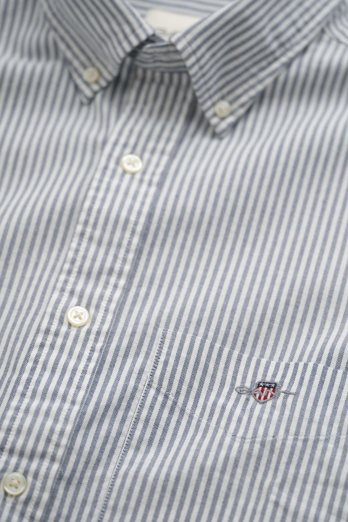 Banker Stripe Classic Oxford Shirt