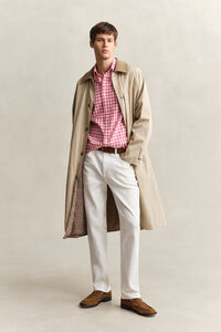 Gingham Linen Blend Shirt