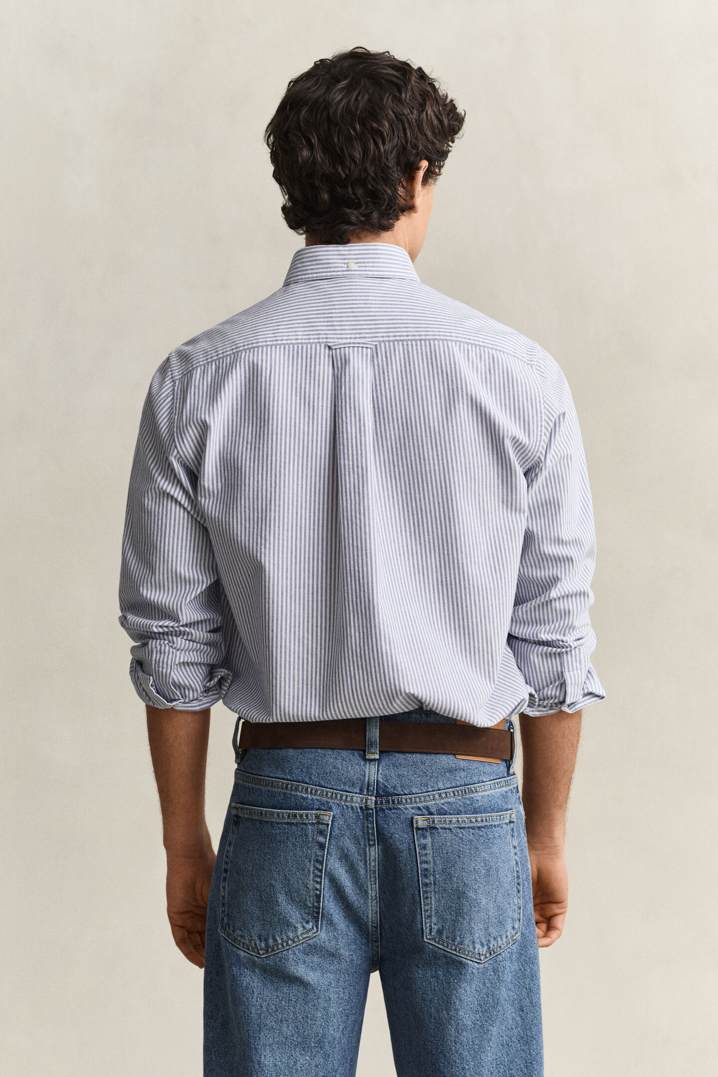 Banker Stripe Classic Oxford Shirt