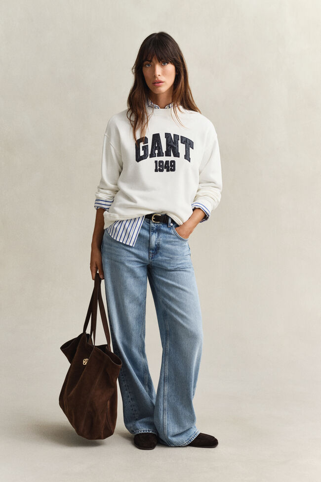 Graphic Crew Neck Sweatshirt