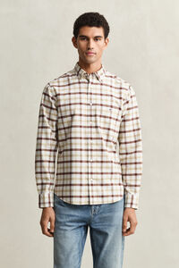 Regular Fit Checked Oxford Shirt