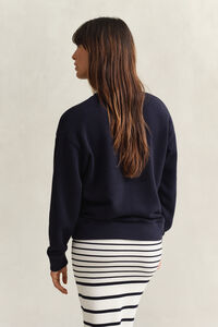 Graphic Crew Neck Sweatshirt