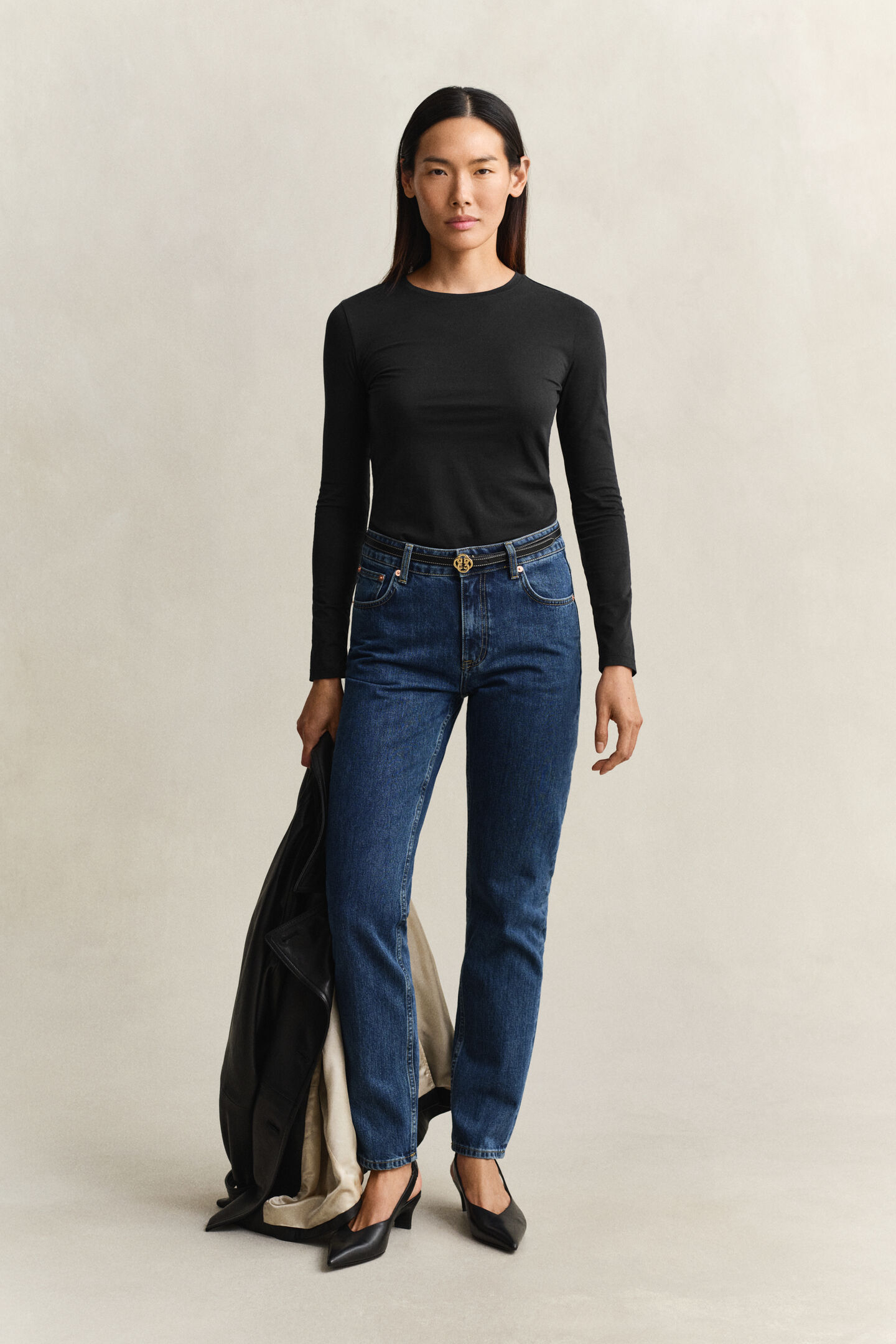 Light Cotton Long Sleeve T-Shirt