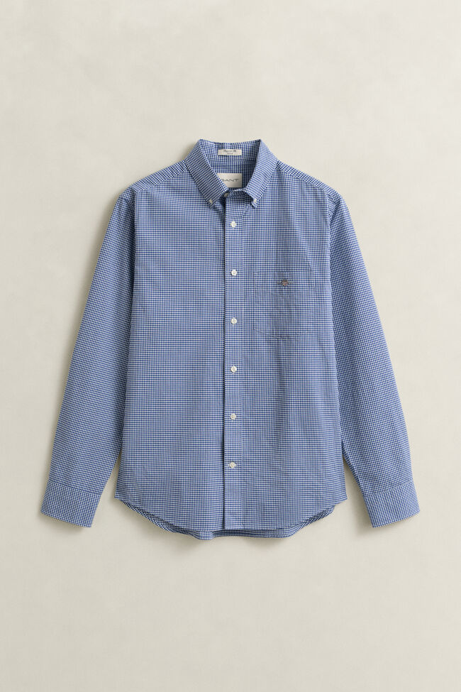 Gingham Classic Poplin Shirt