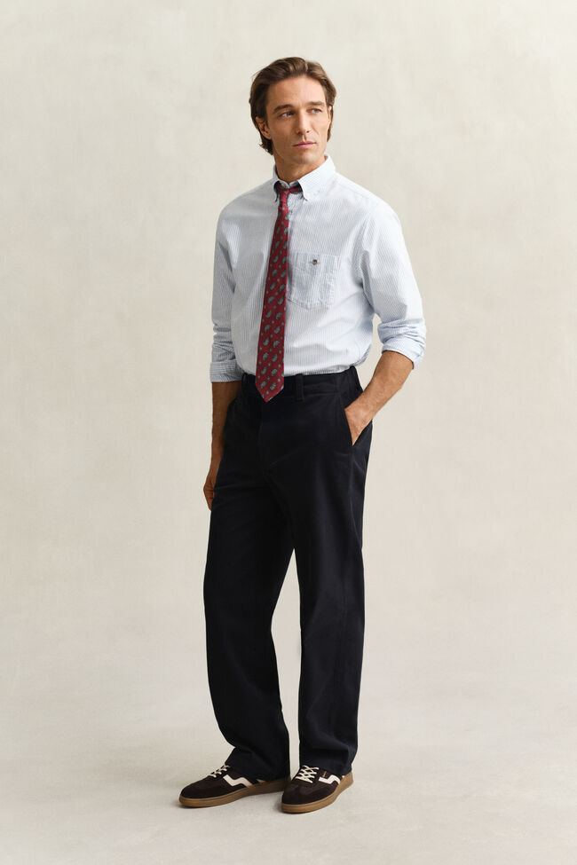 Banker Stripe Classic Oxford Shirt