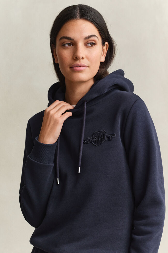 Tonal Shield Hoodie