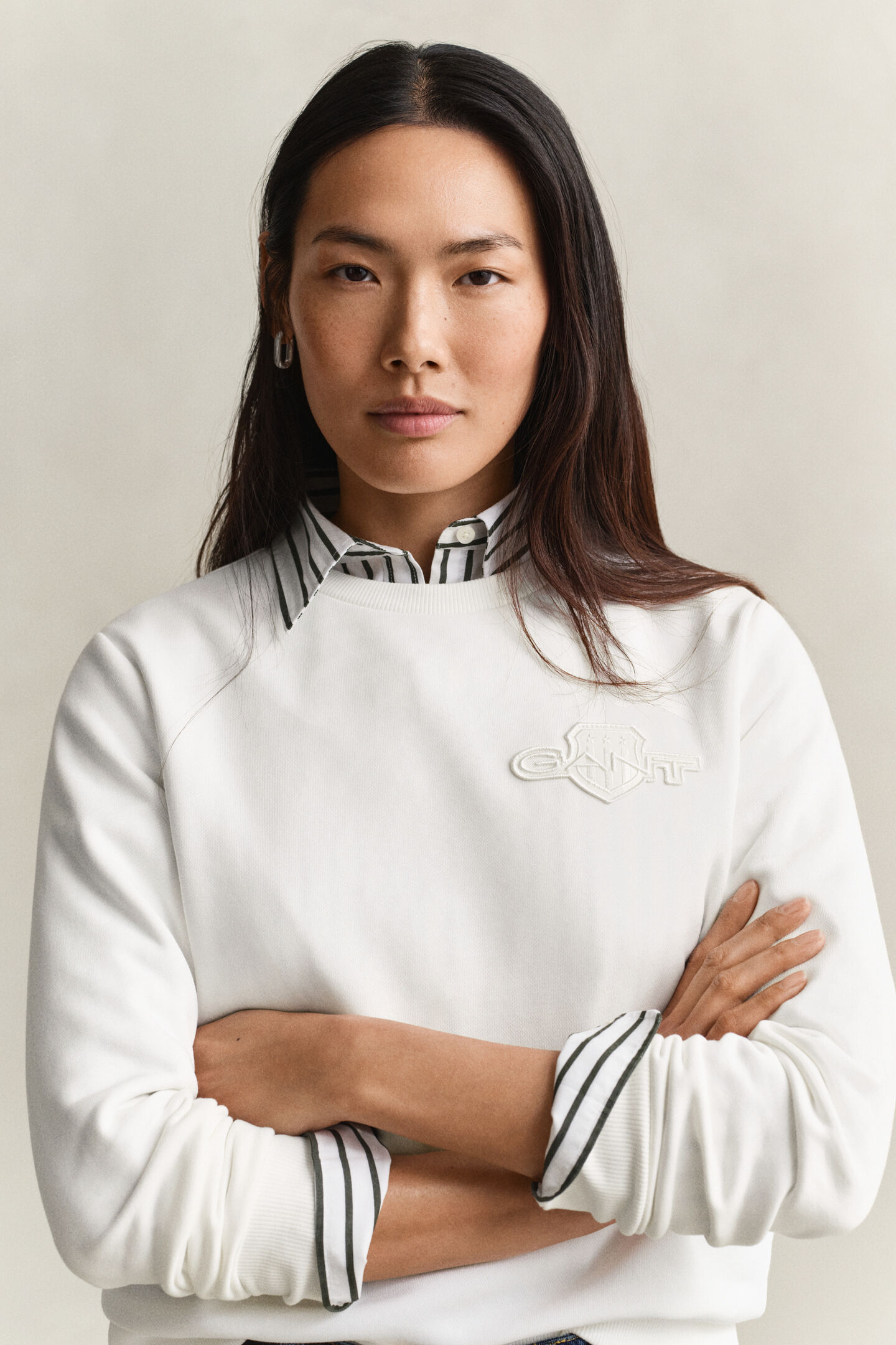 Tonal Shield Sweatshirt