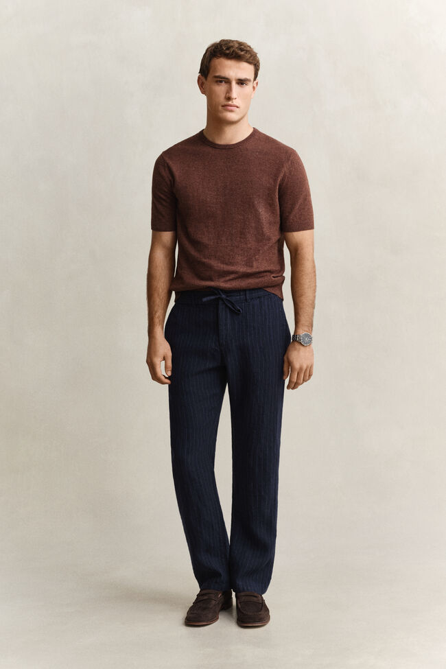 Striped Linen Pants