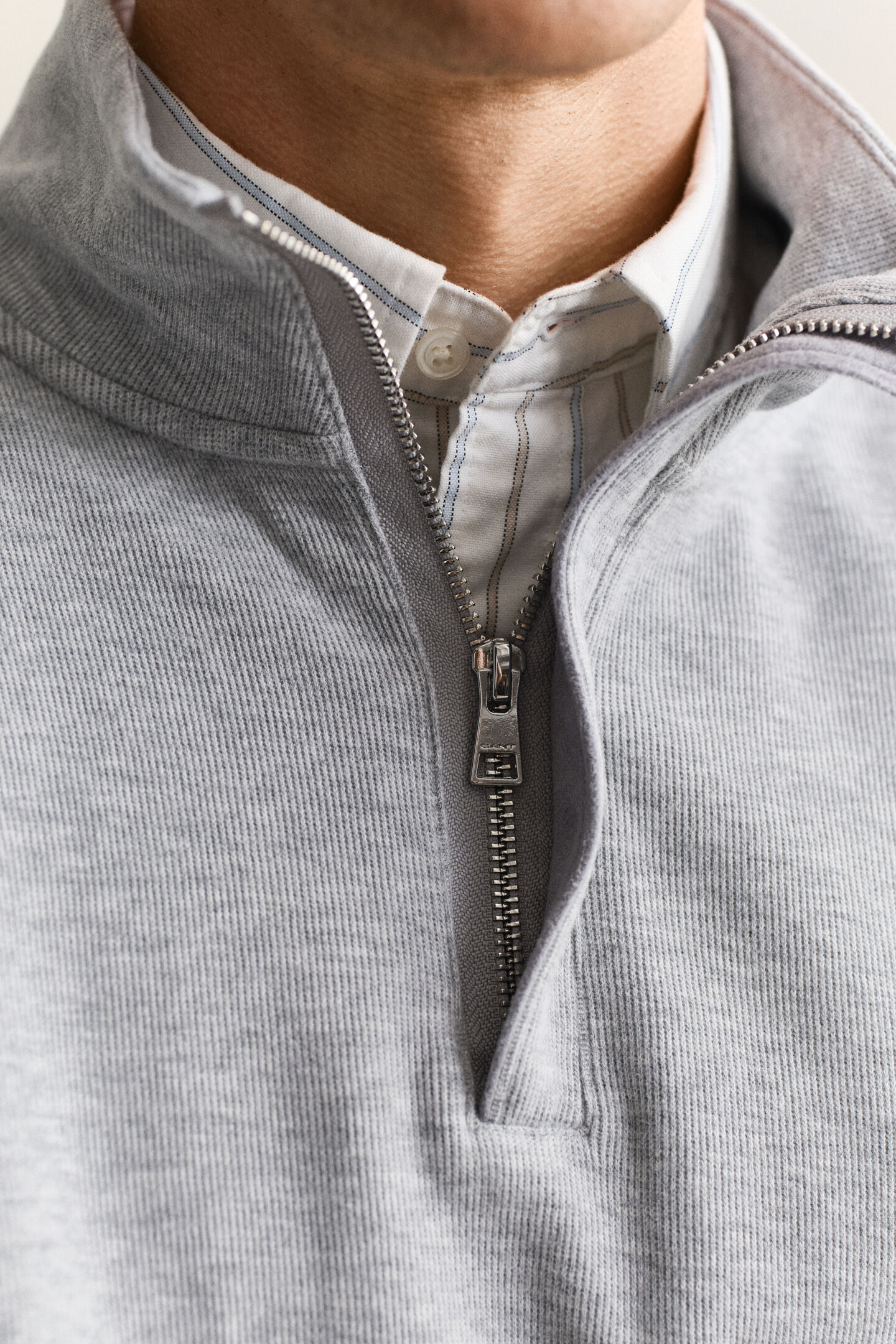 Sacker Rib Half-Zip Sweatshirt