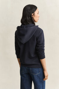 Tonal Shield Zip Hoodie